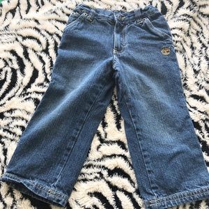 Boy jeans with adjust waist. By Timberland